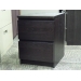 Ikea MALM Espresso 3 Drawer Dresser and Bed Side Table Set